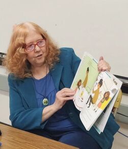 Diane reads 
